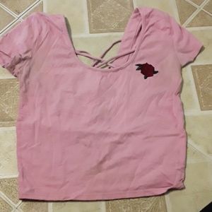 Small pink emprye top